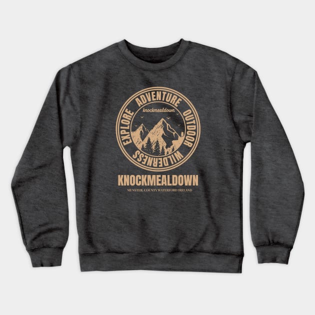 Ireland Hiking, Knockmealdown Mountain Hike Crewneck Sweatshirt by Eire